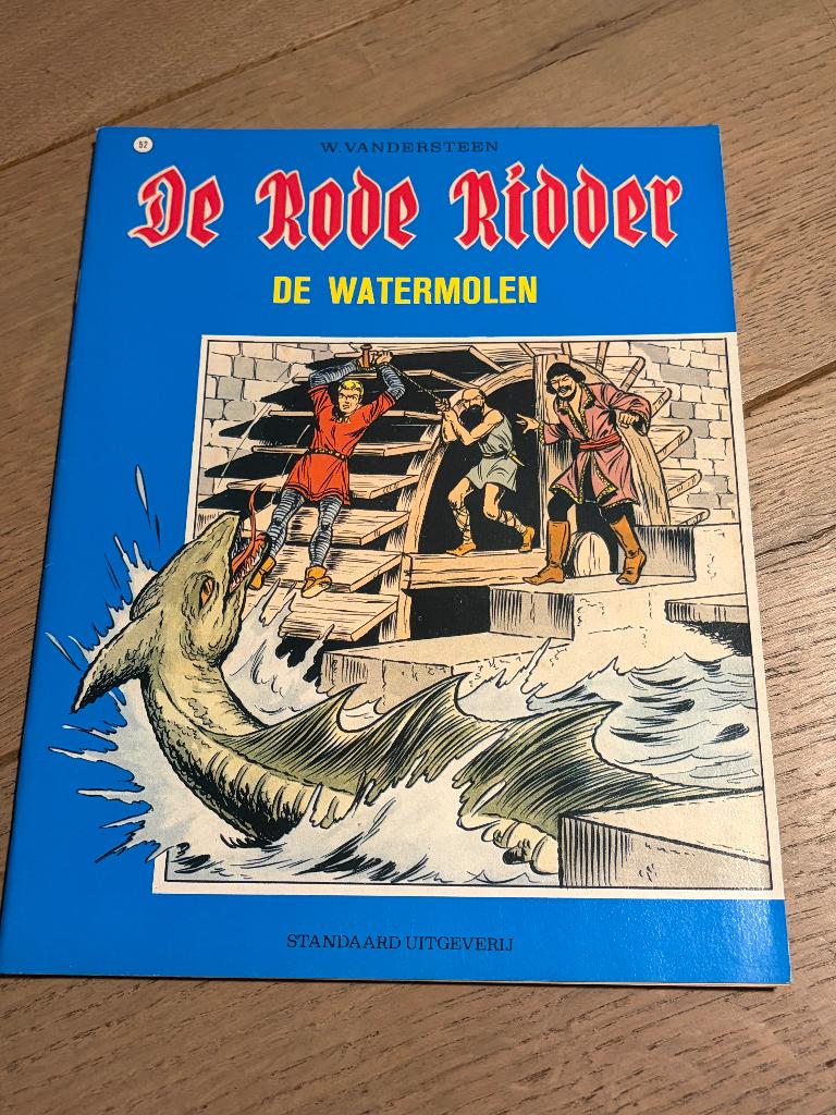 De Rode Ridder - 52 - De watermolen, Eén stripboek, Ophalen of Verzenden, Gelezen, Willy Vandersteen