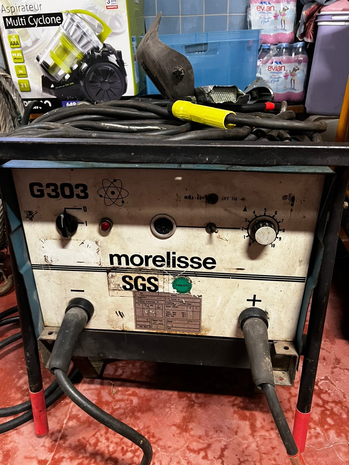 Laspost G303, Bricolage & Construction, Outillage | Soudeuses, Utilisé, Électrodes, 150 à 250 ampères, Enlèvement