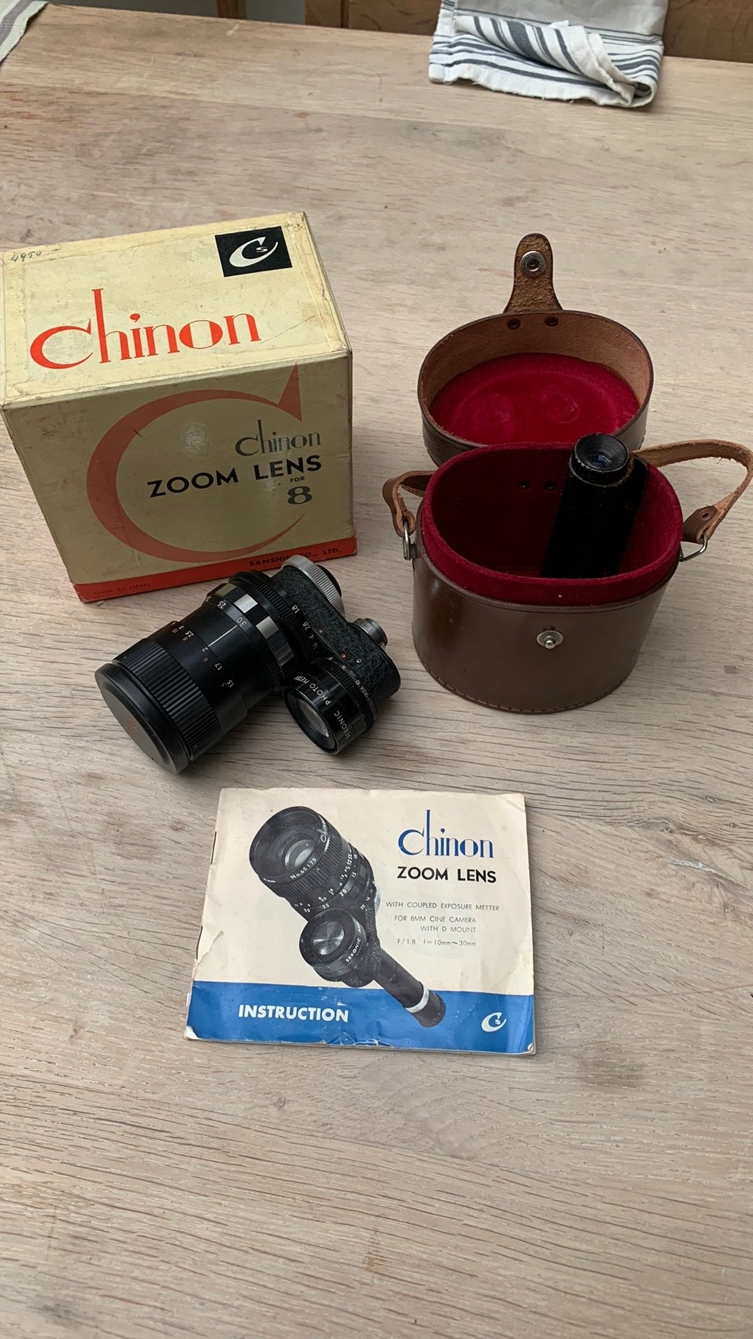 Zoom Chinon pour appareil photo argentique 8 mm, TV, Hi-fi & Vidéo, Photo | Lentilles & Objectifs, Téléobjectif, Enlèvement, Utilisé