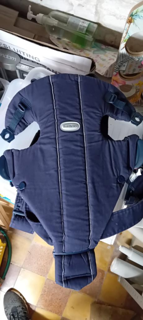Draagzak van BabyBorn Blauw en Zwart, Kinderen en Baby's, Babydragers en Draagdoeken, Ophalen, Draagzak