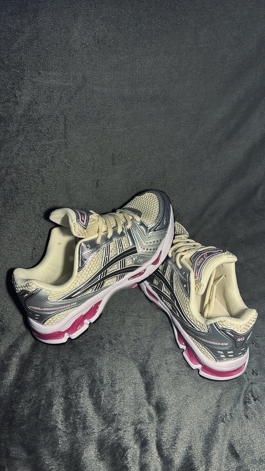 Asics kayano 14 pink+grey, Envoi, Comme neuf
