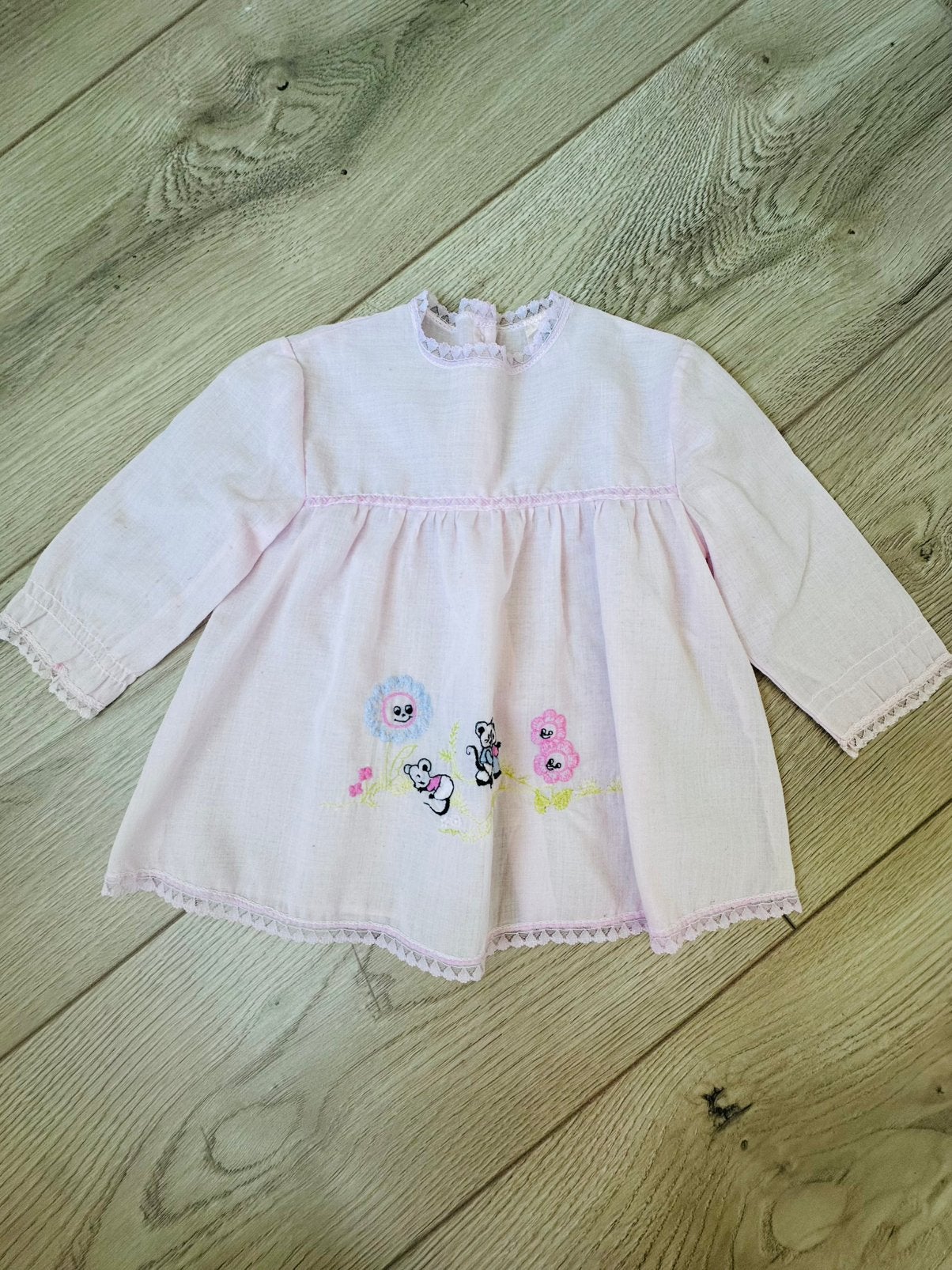 3 vintage/retro babyjurkjes newborn, Ophalen, Zo goed als nieuw