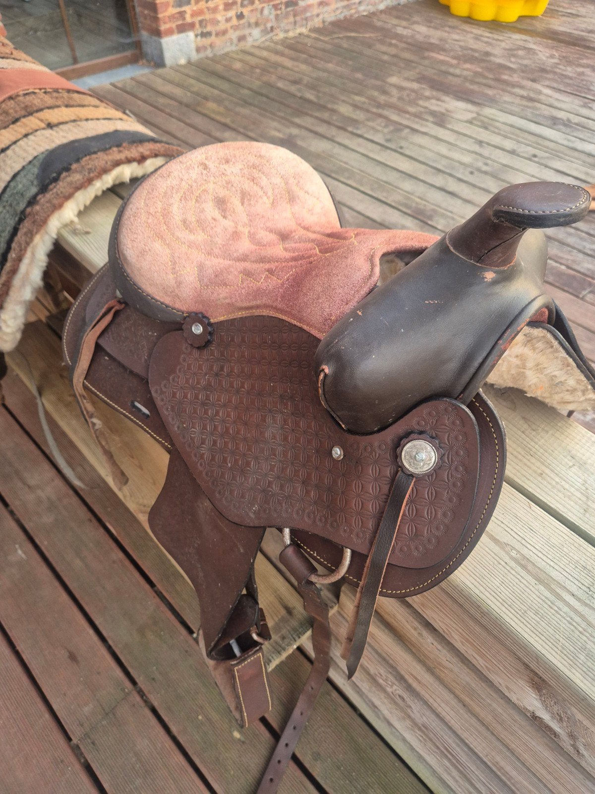 selle western enfant pour poney