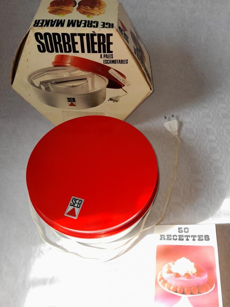 Sorbetière Seb 1973, Enlèvement