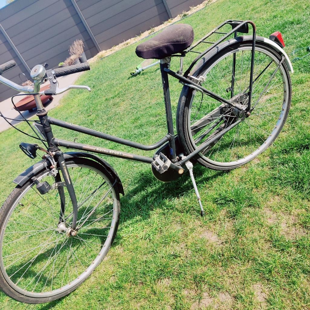 Damesfiets, Ophalen
