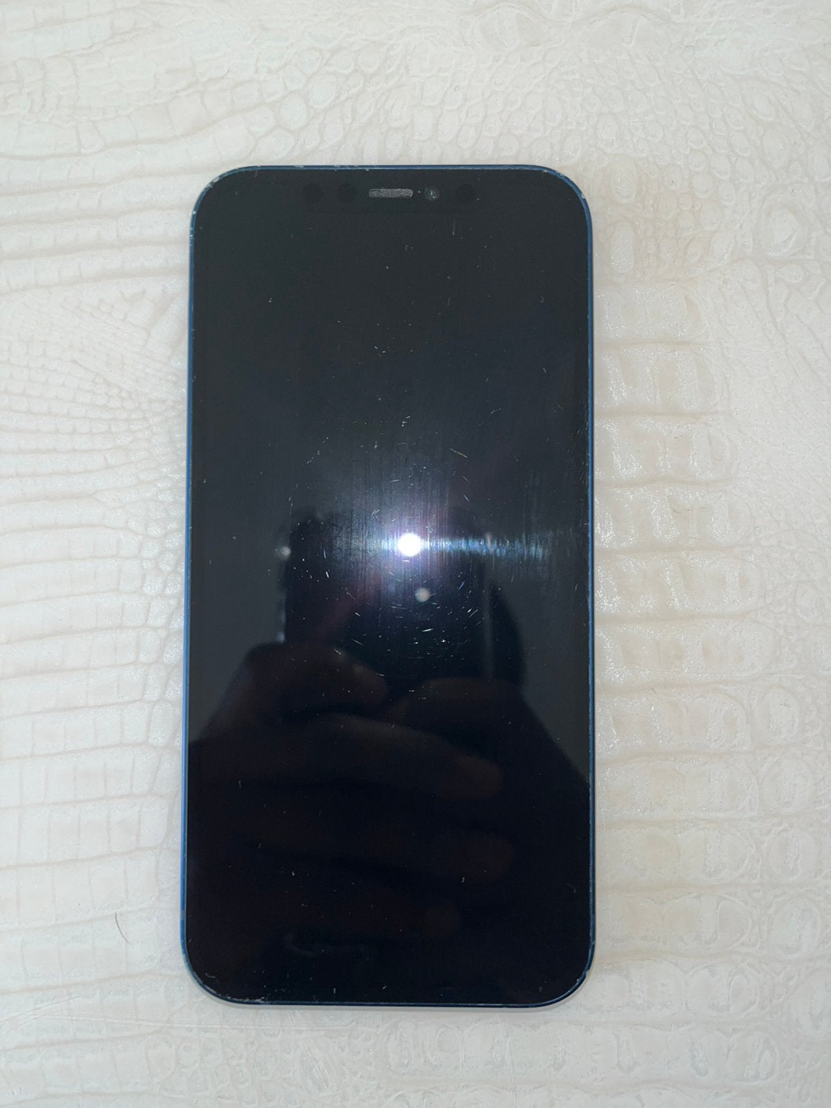 iPhone 12 - 64 Go -Bleu -Dégâts causés par l'eau/pour pièces, Télécoms, Enlèvement ou Envoi, Comme neuf, Bleu, IPhone 12