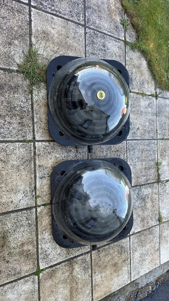 Zonnecollector, Ophalen, Gebruikt
