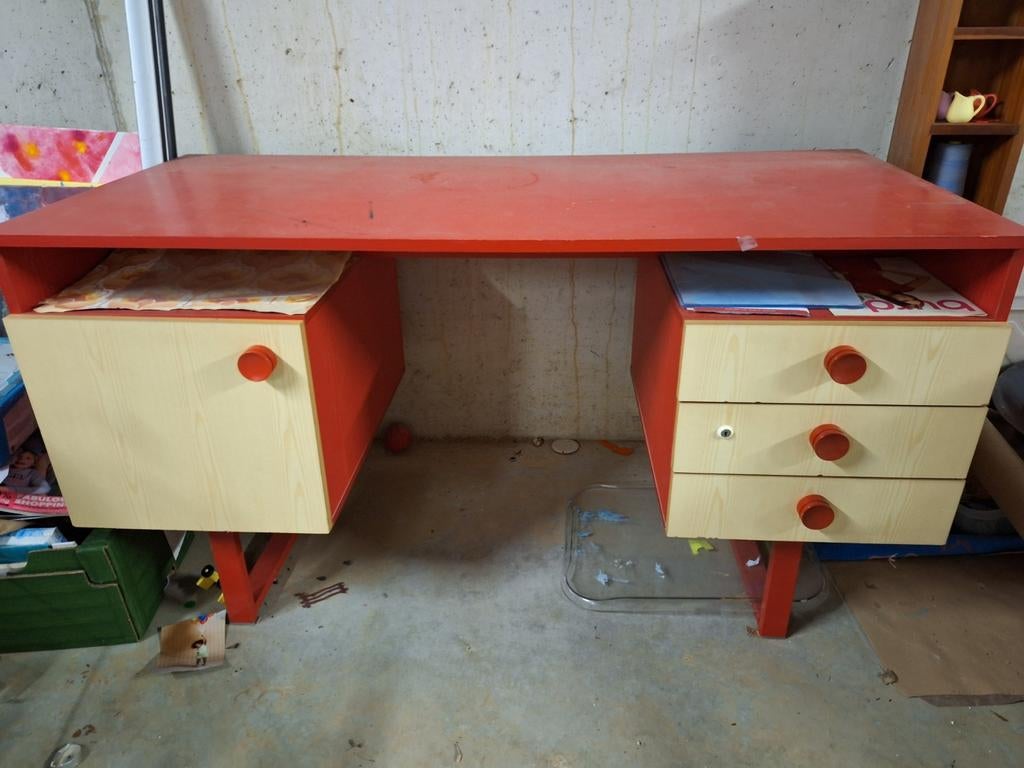 Vintage retro bureau, Ophalen