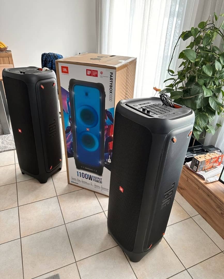 2x JBL Partybox 1100W, Audio, Tv en Foto, Luidsprekerboxen, JBL, Ophalen of Verzenden