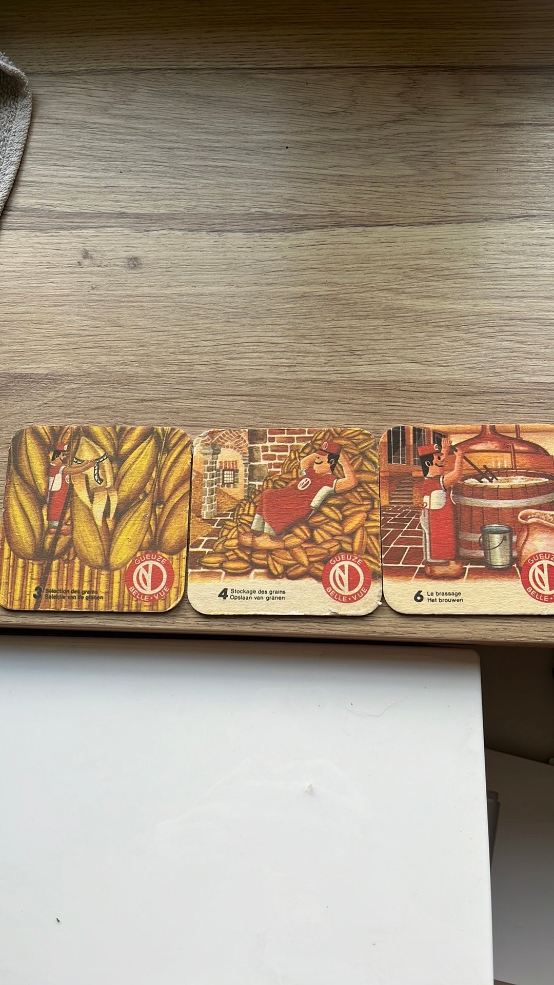 Geuze belle vue bierviltjes, Enlèvement, Sous-bock, Autres marques