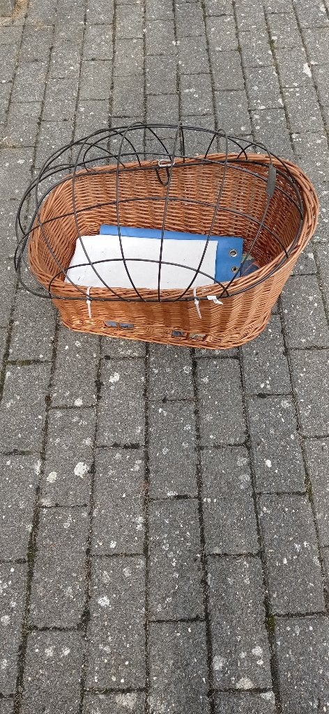 hondenfiets mandje, Ophalen