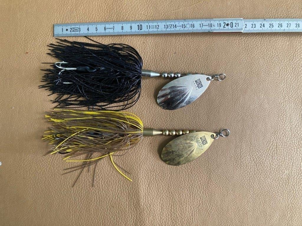 Musky/snoek/meerval spinner(baits), Ophalen of Verzenden, Gebruikt, Overige typen