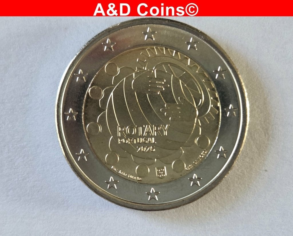 Portugal 2 Euro cc 2026, Envoi, Portugal, 2 euros, Monnaie en vrac