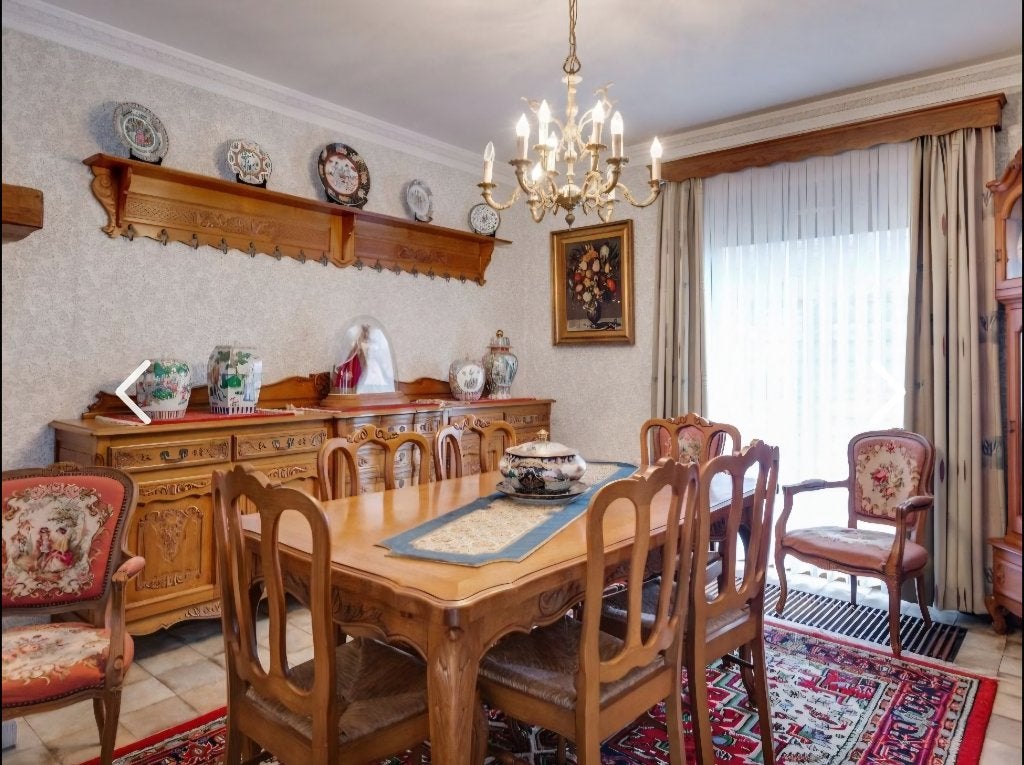 Klassieke houten eetkamer, Antiek en Kunst, Ophalen