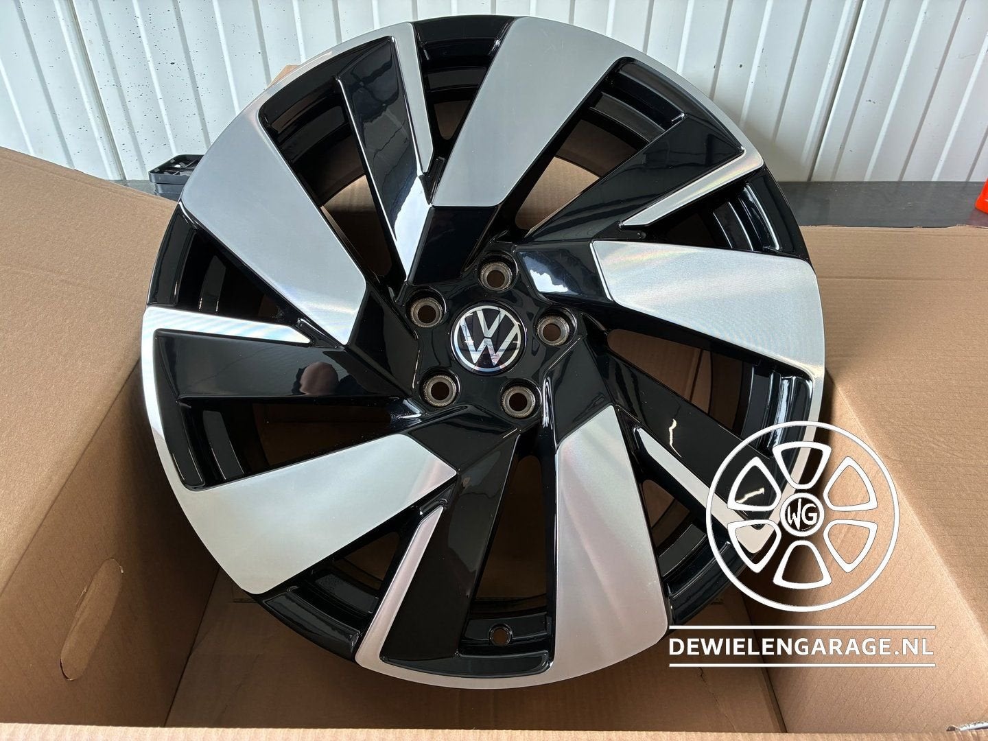 4x 19 inch Origineel VW Velgen NIEUW DEMO 5x112 ( T-Roc, Gol, Auto-onderdelen, Banden en Velgen, 19 inch, Velg(en), -, -