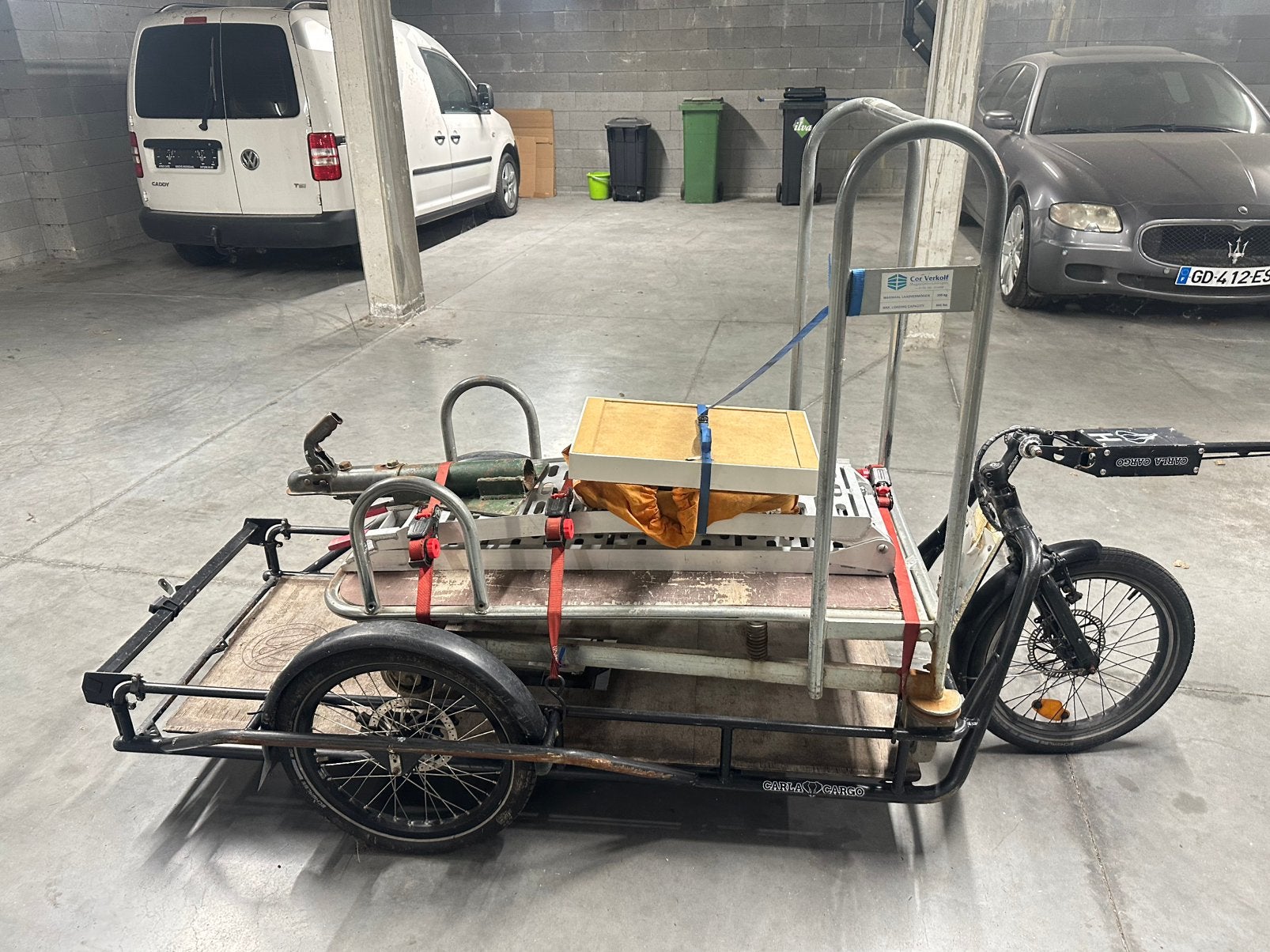 Cargo carla 250kg, Fietsen en Brommers, Ophalen, Gebruikt