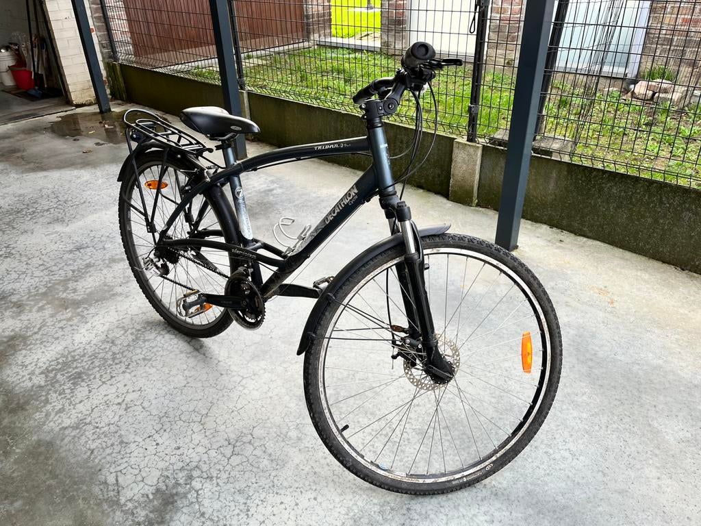 Jongens / herenfiets, Fietsen en Brommers, Gebruikt, Versnellingen, Schijfrem, Ophalen