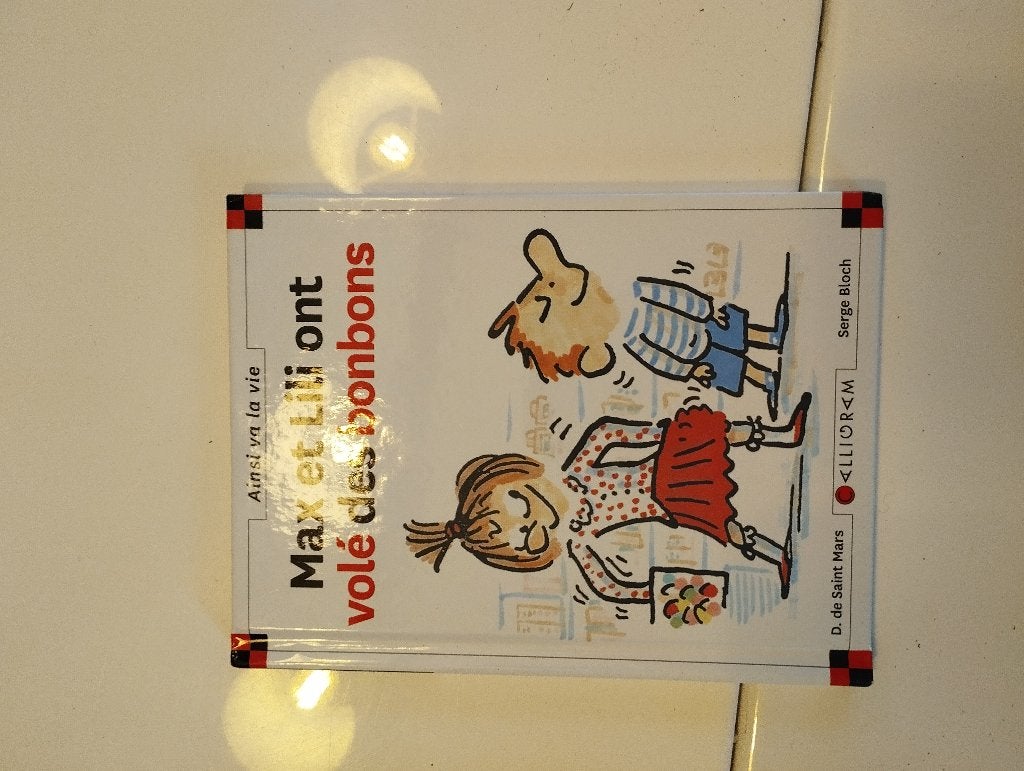 Lot 2 livres Max et Lili, Enlèvement ou Envoi, Comme neuf, Fiction général, Dominique de saint mars