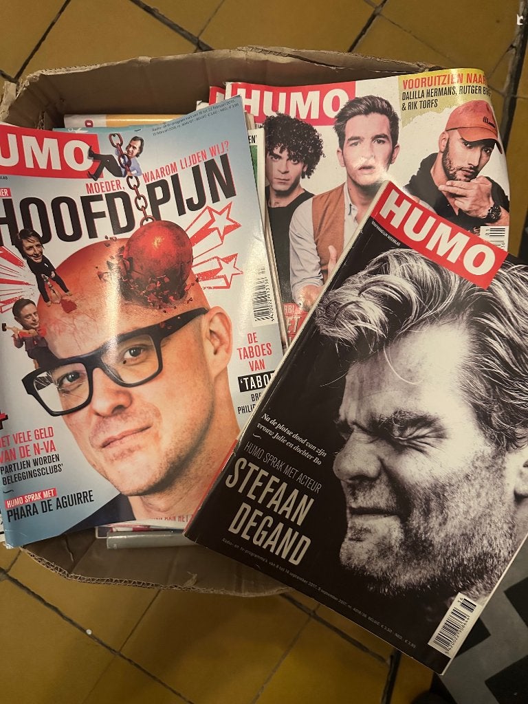 oude HUMO's verschillende jaartallen, Verzamelen, Ophalen of Verzenden, 1980 tot heden, Tijdschrift
