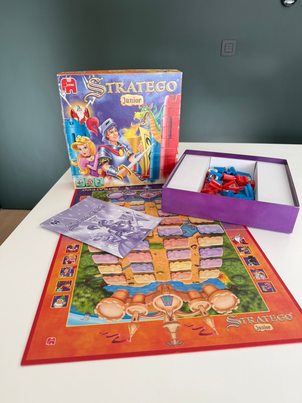 Stratego junior, Een of twee spelers, Ophalen, Zo goed als nieuw