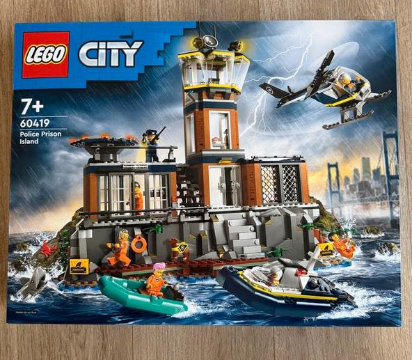LEGO 60419 City - Politiegevangeniseiland -, Kinderen en Baby's, Speelgoed | Duplo en Lego, Ophalen, City, Lego, Complete set