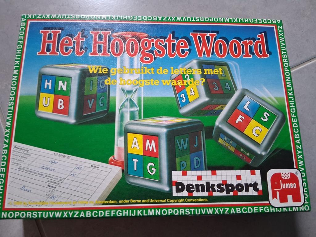 Jeu de société La langue des mots la plus haute, Hobby & Loisirs créatifs, Enlèvement ou Envoi