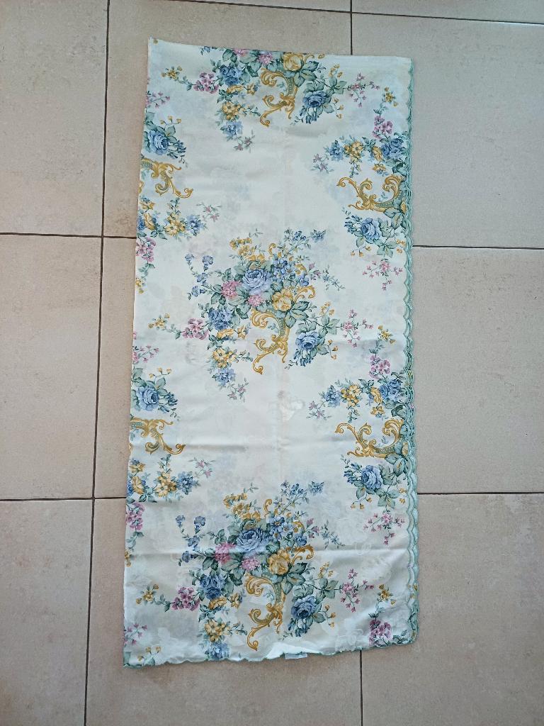 Nappe fleurie De Witte Lietaer, Enlèvement, Comme neuf, Rectangle