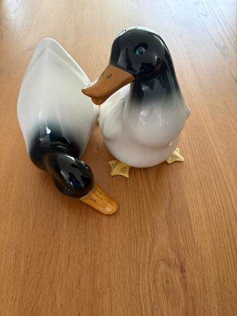 Vintage Porseleinen Eenden Set (2) - Ceramher Valencia, Ophalen