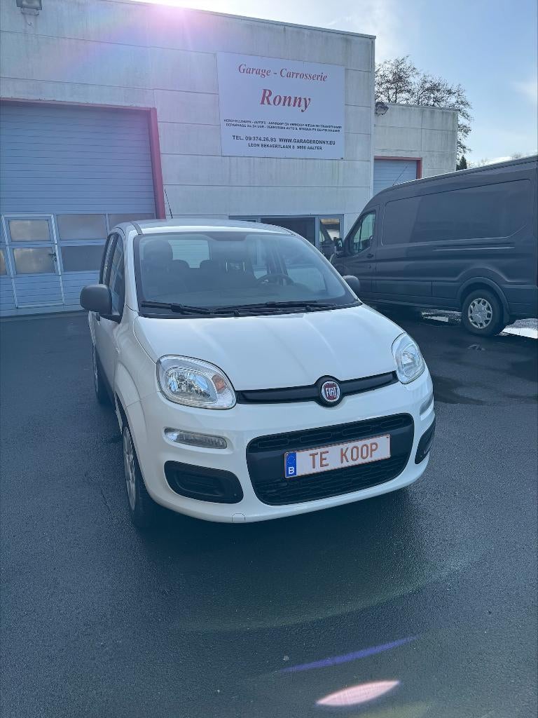 Fiat panda bouwjaar 2019, Autos, Euro 6, Boîte manuelle, Noir, MPV ou Monospace
