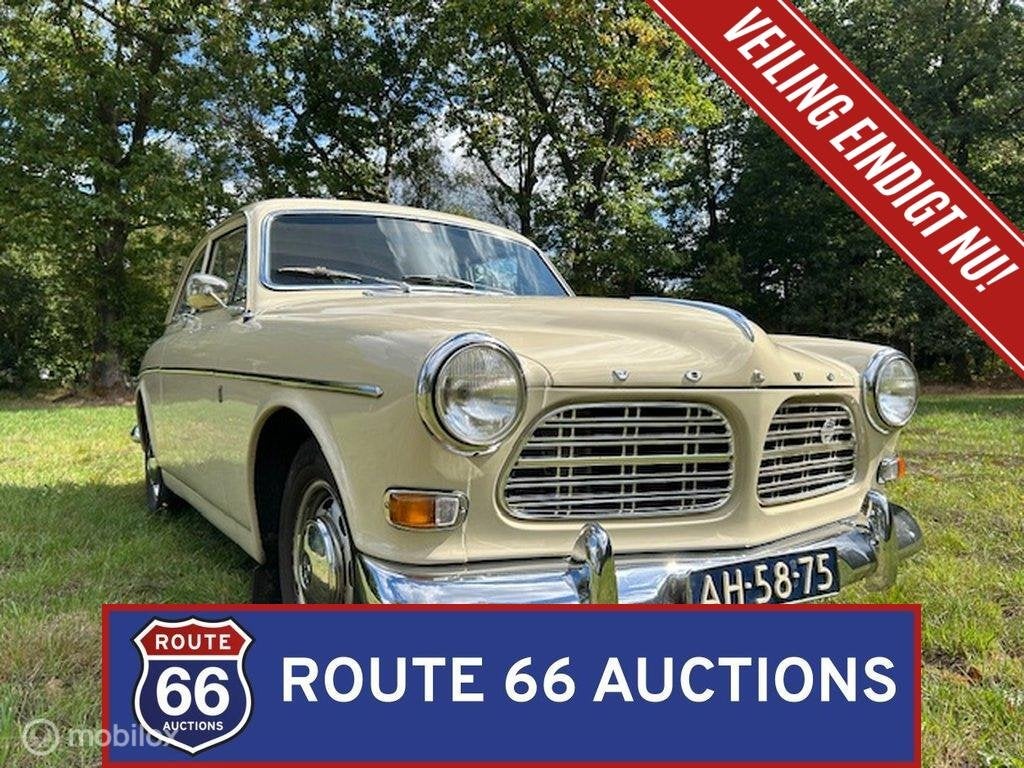 Volvo Amazon | 1968 | Route 66 Auctions, Zwart, Bedrijf, Handgeschakeld, Overige carrosserie