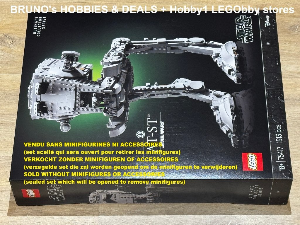 LEGO 75417 STAR WARS AT-ST Walker NIEUW MAAR ZONDER MINIFIGS, Kinderen en Baby's, Speelgoed | Duplo en Lego, Nieuw, Lego, Overige typen
