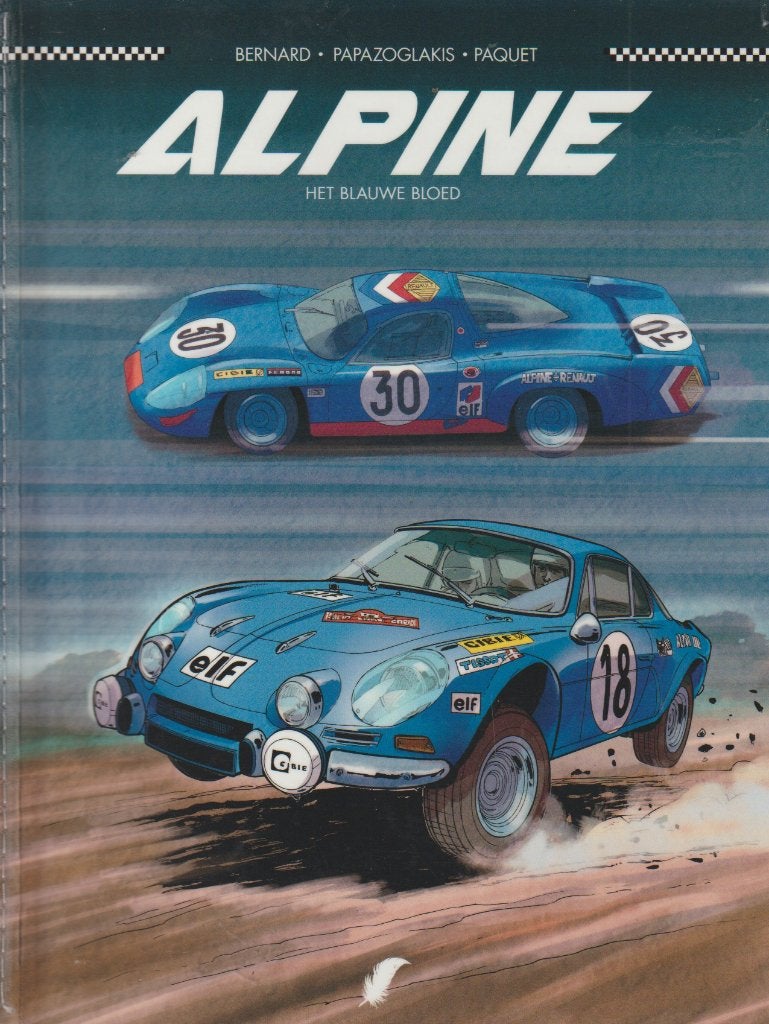 Strip - Alpine - Het blauwe bloed., Ophalen of Verzenden