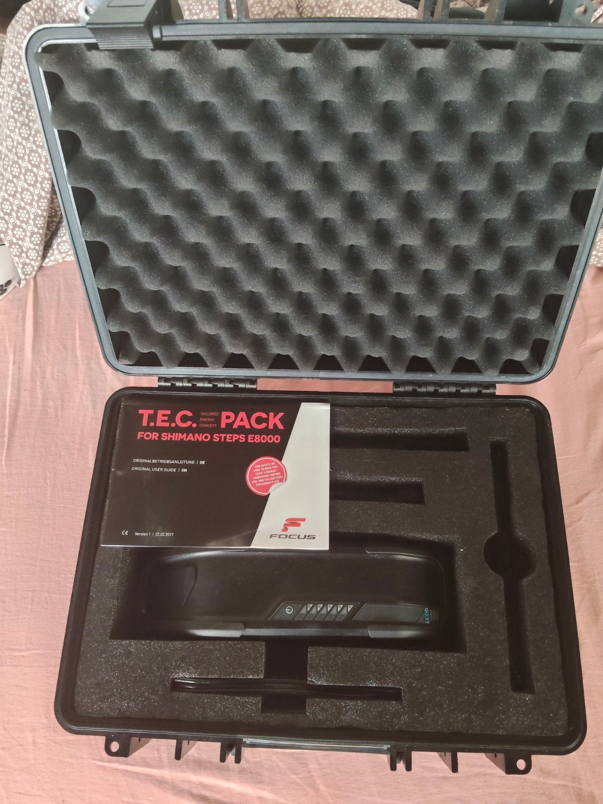 Batterie pour vélo électrique Extra Focus, Vélos & Vélomoteurs, Enlèvement ou Envoi, Comme neuf, 30 à 50 km par batterie, Autres marques