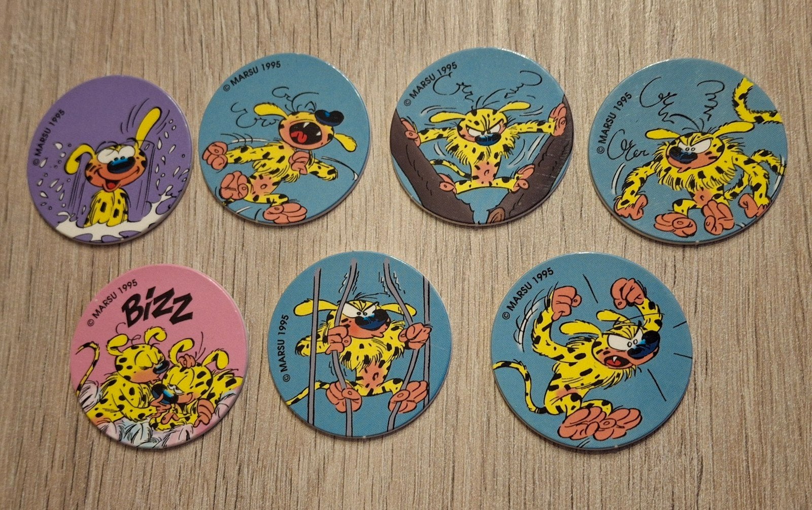 Lot Flippo, personnage de dessin animé Marsupilami Marsu 199, Collections, Flippos, Enlèvement ou Envoi, Flippos en vrac