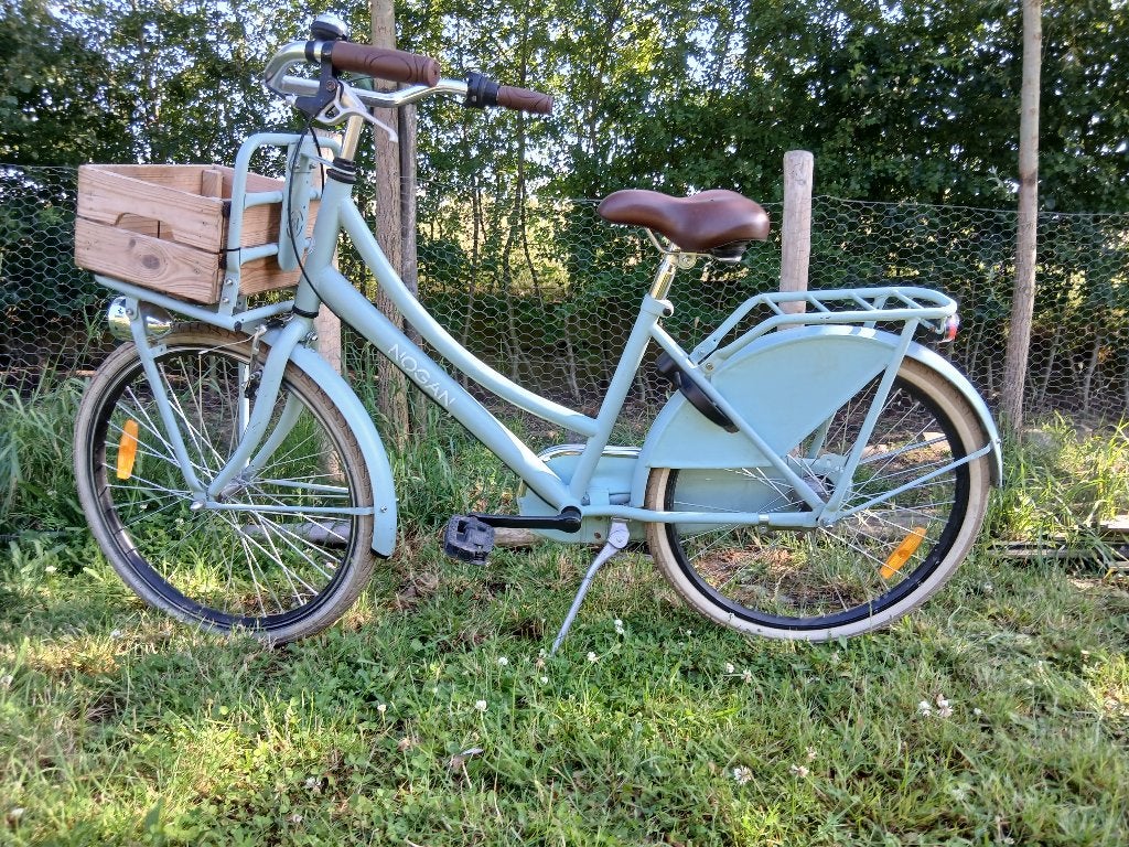 NOGAN stadsfiets, Fietsen en Brommers, Fietsen | Meisjes, Gebruikt, 24 inch, Versnellingen, Terugtraprem, Ophalen