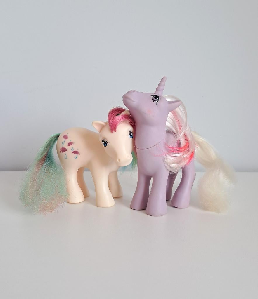 My Little Pony - Parasol & Powder - G1 Hasbro, Ophalen of Verzenden, Gebruikt