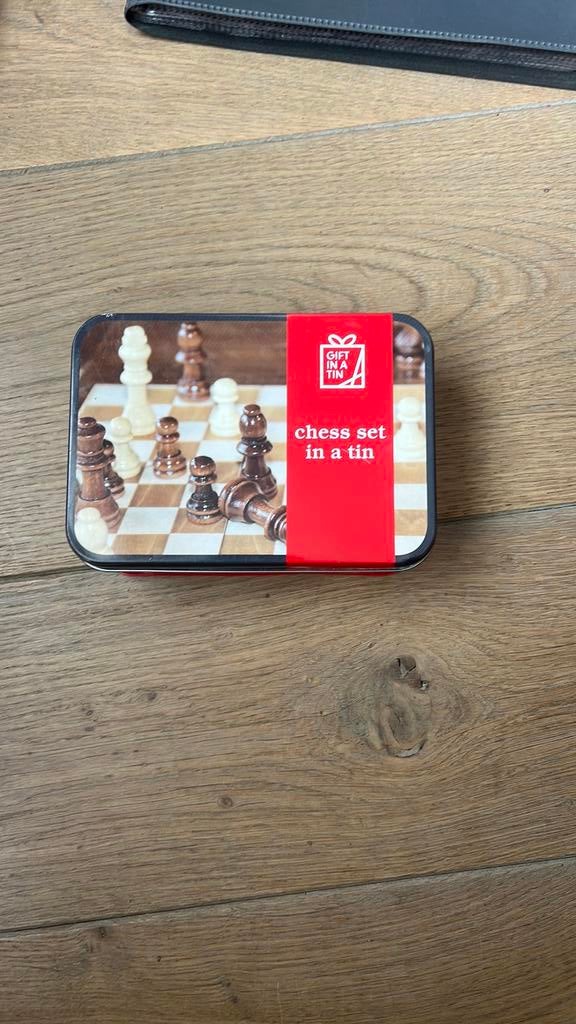 Gezelschapsspel schaken, Ophalen, Zo goed als nieuw, Reisspel