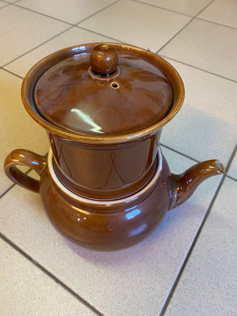 vintage theepot villeroy boch, Antiek en Kunst, Ophalen