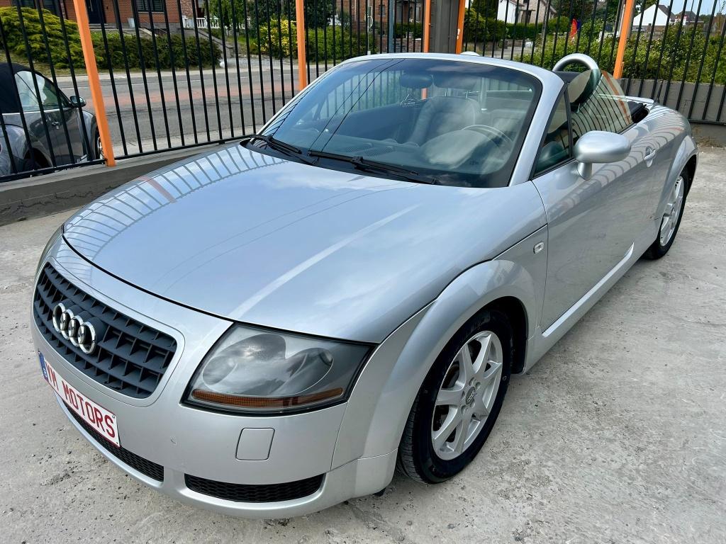 audi tt s line cabriolet 1800 turbo 20v 170.000km, Autos, Cuir, Argent ou Gris, 120 kW, 4 cylindres