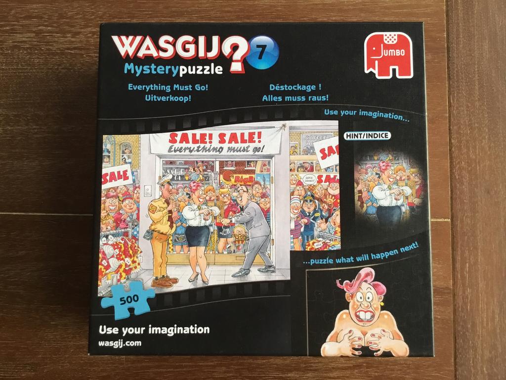 Wasgij puzzel 500 stukjes, Ophalen of Verzenden, 500 t/m 1500 stukjes, Legpuzzel