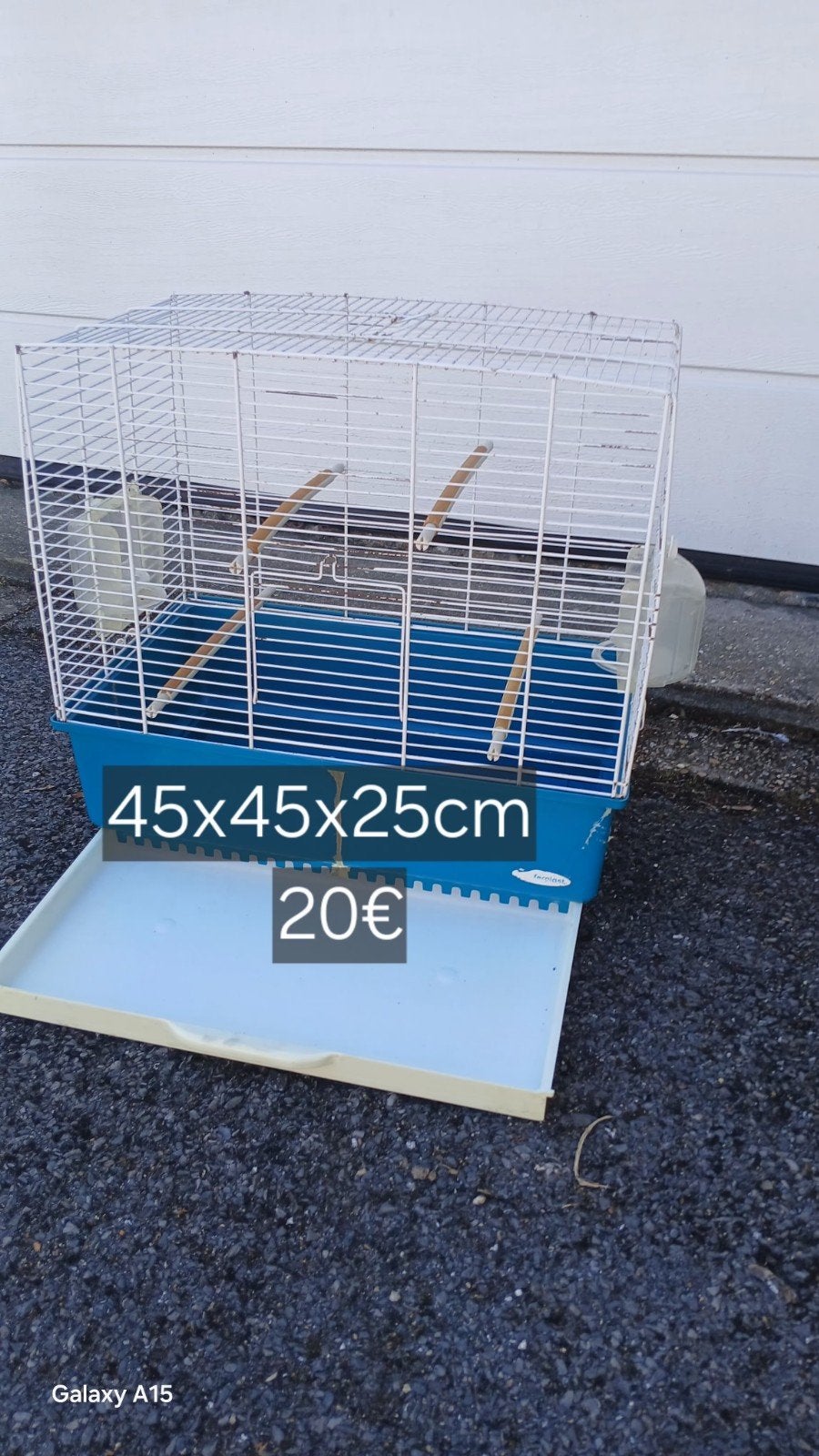 Verschillende vogel kooien, Ophalen