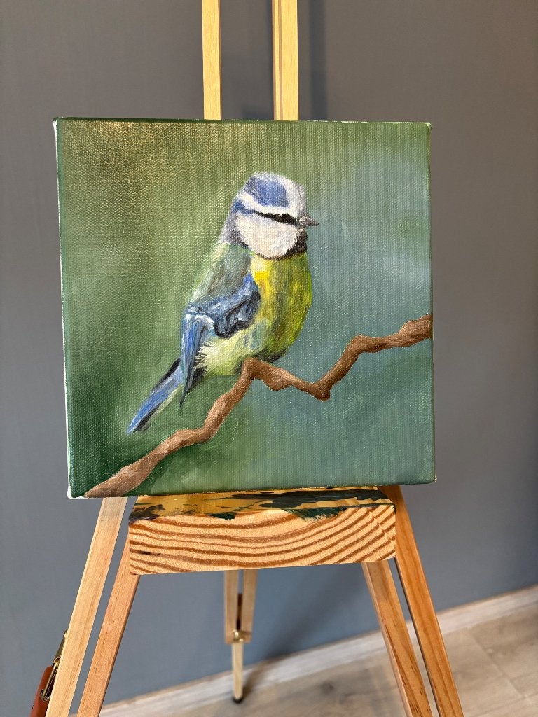 Peinture, Enlèvement ou Envoi, Signé, Peinture à l'huile, Toile