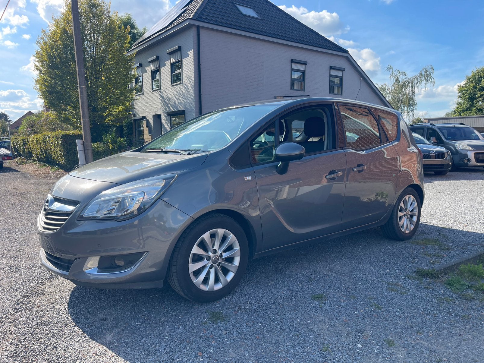 Opel Meriva 1.4i Essence,Airco,Gps,Radar,Cruise,57.000km.!, Argent ou Gris, Achat, Euro 6, Boîte manuelle
