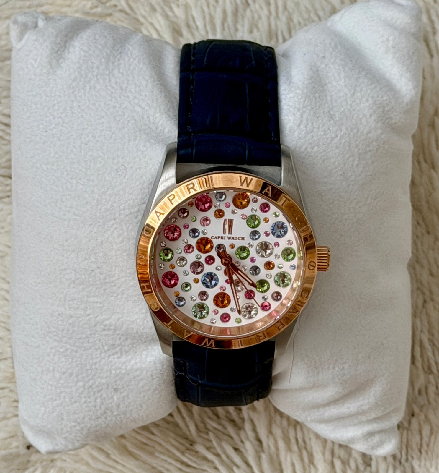 Montre Capri Watch pour femme, neuve, jamais portée, Montre-bracelet, Autres marques, Cuir, Enlèvement