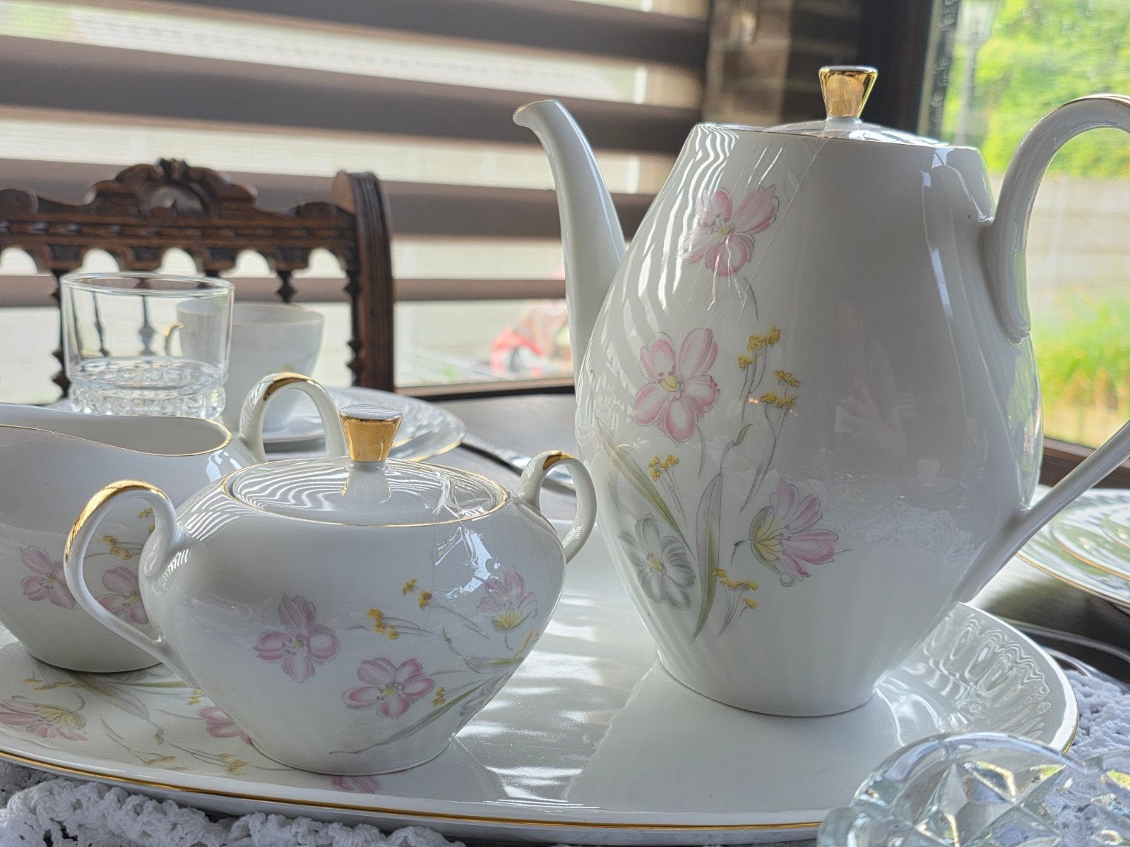 1918-1945 Arzberg Hutchenreuter 12p koffie / diner servies, Ophalen