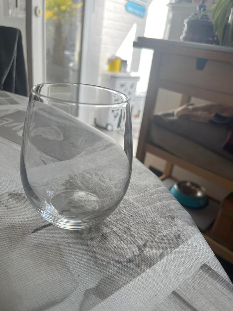 Waterglazen, Ophalen, Zo goed als nieuw