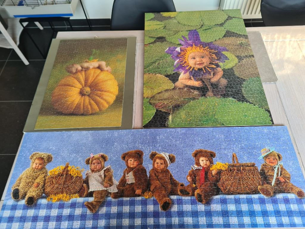Puzzels Anne Geddes, Kinderen en Baby's, Ophalen, 2 tot 4 jaar, Gebruikt, Meer dan 50 stukjes