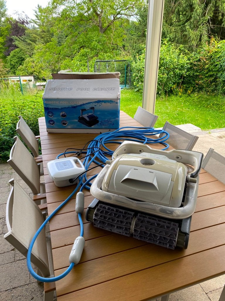 Robot de piscine Winny Raptor Classic — bon état, Jardin & Terrasse, Accessoires de piscine, Comme neuf, Autres types, Enlèvement