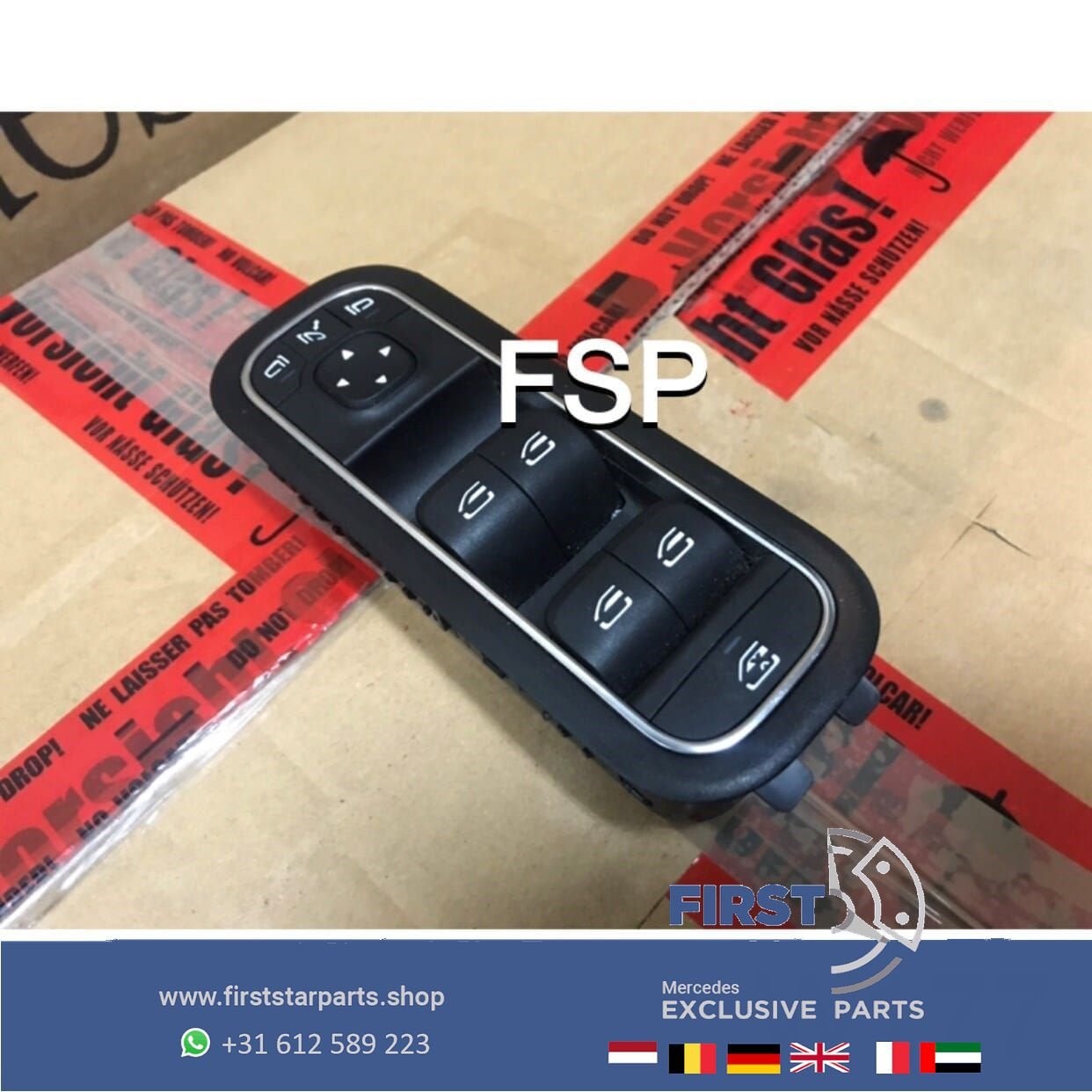 W177 V177 RAAM BEDIENING SCHAKELAAR Mercedes A Klasse 2018-2, Utilisé, -, -, Enlèvement ou Envoi