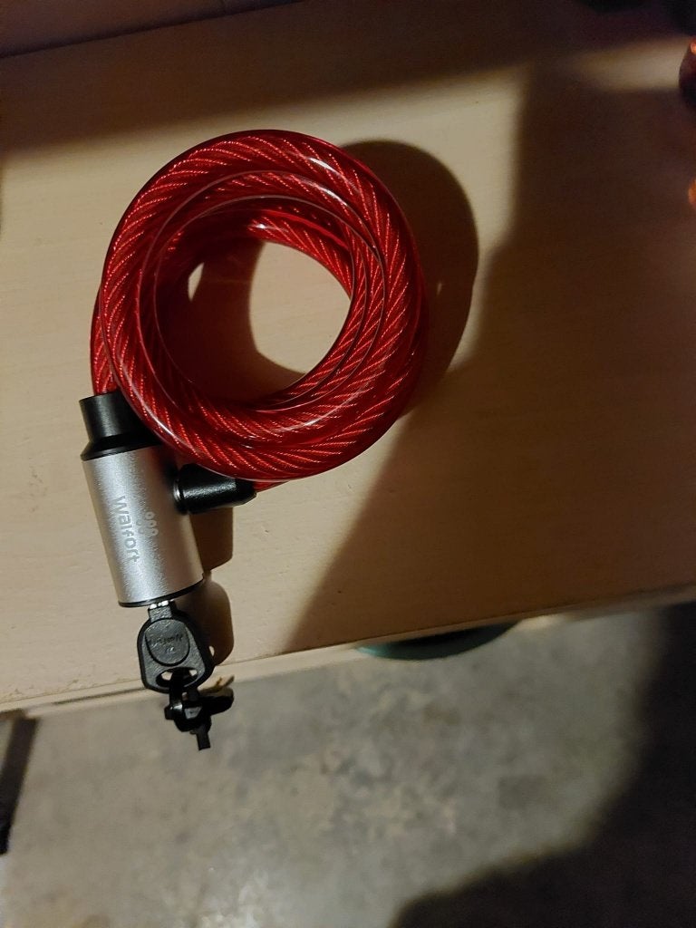 fietsslot, Vélos & Vélomoteurs, Accessoires vélo | Cadenas de vélo, Enlèvement ou Envoi, Neuf, Câble antivol